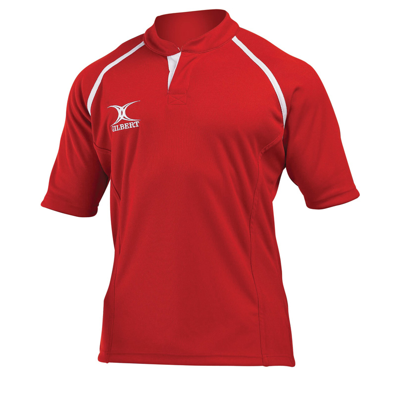 Gilbert Xact Match Rugby Shirt Plain